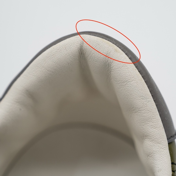 Size 14.5G 15 US Gucci GG Chunky B Sneakers Green Beige Grey GG Leather - Picture 11 of 12